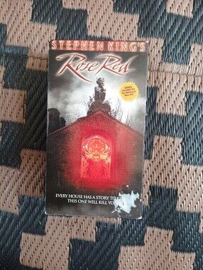 Stephen King’s Rose Red VHS — Black and Red Horror 2 Tape Set Vintage Movie